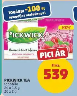 PENNY Pickwick Tea ajánlat