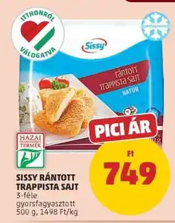 PENNY Sissy Rántott Trappista Sajt ajánlat