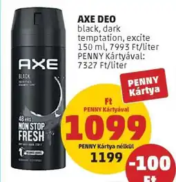 PENNY AXE DEO ajánlat