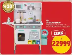 PENNY Fa játékkonyha ajánlat