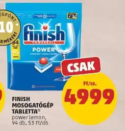 PENNY FINISH Mosogatógép-tabletta ajánlat