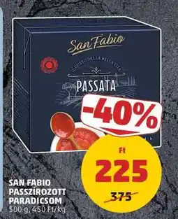 PENNY San Fabio Passzírozott Paradicsom ajánlat