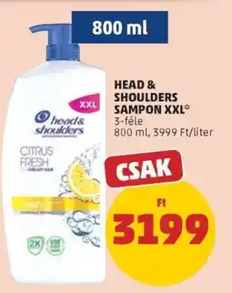 PENNY Head & Shoulders Sampon XXL ajánlat