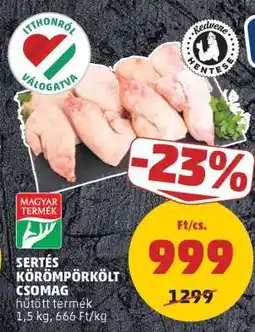 PENNY Sertés Körömpörkölt Csomag ajánlat