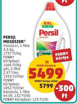 PENNY PERSIL Mosószer ajánlat