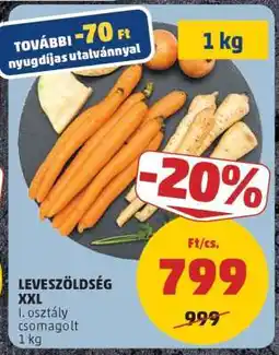 PENNY LEVESZÖLDSÉG XXL ajánlat