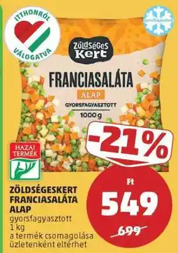 PENNY Zöldségeskert Franciasaláta Alap ajánlat