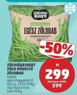 PENNY Zöldségeskert Zöld Hüvelyű Zöldbab ajánlat