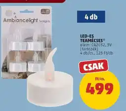 PENNY LED-es teamécses ajánlat