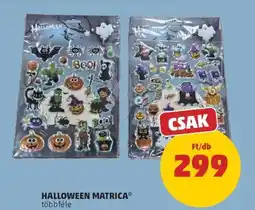PENNY HALLOWEEN MATRICA ajánlat