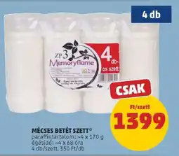 PENNY MÉCSES BETÉT SZETT ajánlat