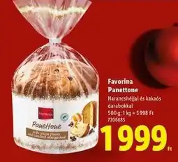 Lidl FAVORINA Panettone ajánlat