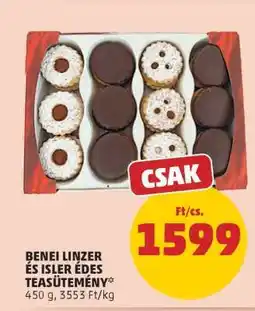 PENNY Benei Linzer és Isler Édes Teasütemény ajánlat