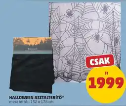 PENNY Halloween asztalterítő ajánlat