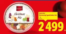 Lidl Favorina Karácsonyi gumicukor mix ajánlat