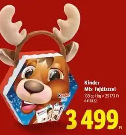 Lidl KINDER MIX FEJDÍSSZEL ajánlat
