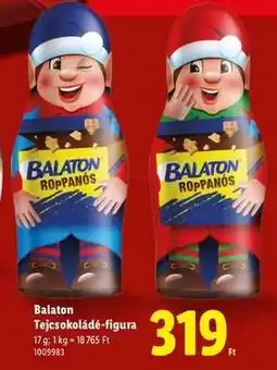 Lidl Balaton Tejcsokoládé-figura ajánlat