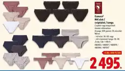 Lidl ESMARA Női alsó / csípőalsó / tanga ajánlat