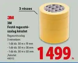 Lidl 3M Festő ragasztószalag készlet ajánlat