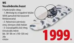 Lidl W5 Vasalódeszka huzat ajánlat