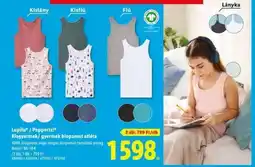 Lidl Lupilu / Pepperts! Kisgyermek / gyermek biopamut atléta ajánlat