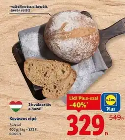 Lidl Kovászos cipó ajánlat