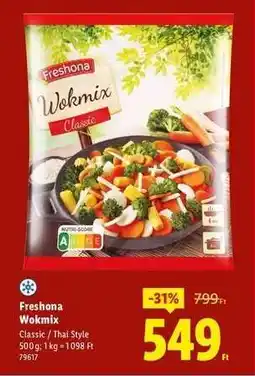 Lidl Freshona Wokmix ajánlat
