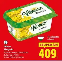 Lidl VÉNUSZ Margarin ajánlat