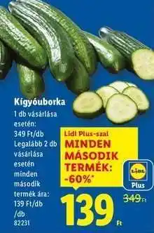 Lidl Kígyóuborka ajánlat