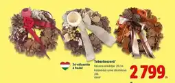 Lidl Tobozkoszorú ajánlat