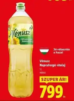 Lidl VÉNUSZ Napraforgó-étolaj ajánlat