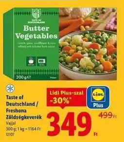Lidl Taste of Deutschland / Freshona Zöldségkeverék ajánlat