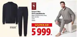 Lidl Esmara Men Férfi szabadidőruha ajánlat