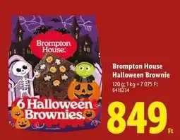 Lidl Brompton House Halloween Brownie ajánlat