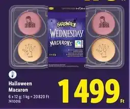 Lidl Halloween Macaron ajánlat
