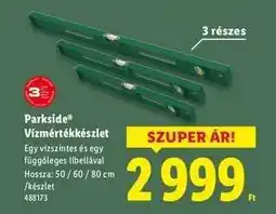 Lidl PARKSIDE Vízmértékkészlet ajánlat