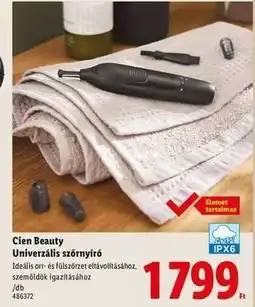 Lidl Cien Beauty Univerzális szőrnyíró ajánlat