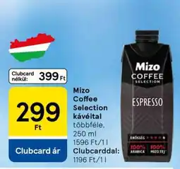 Tesco MIZO Coffee selection kávéital ajánlat