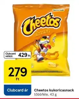 Tesco Cheetos kukoricasnack ajánlat