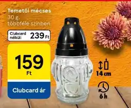 Tesco Temetői mécses ajánlat