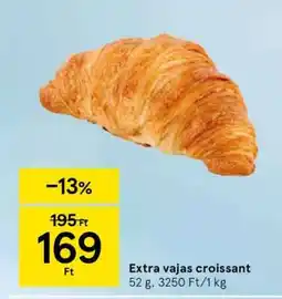 Tesco Extra vajas croissant ajánlat