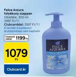 Tesco Felce Azzura folyékony szappan ajánlat