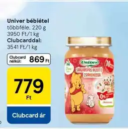 Tesco UNIVER BÉBIÉTEL ajánlat