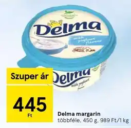 Tesco DELMA Margarin ajánlat