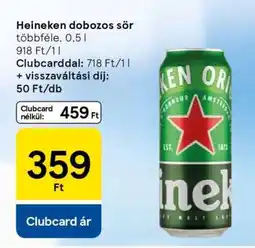 Tesco Heineken Dobozos Sör ajánlat