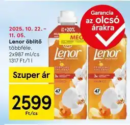 Tesco LENOR Öblítő ajánlat