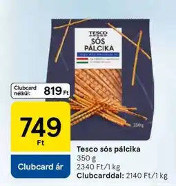 Tesco Tesco sós pálcika ajánlat