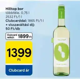 Tesco Hilltop bor ajánlat