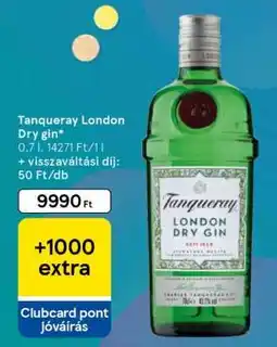Tesco Tanqueray London Dry Gin ajánlat