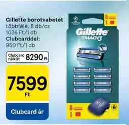 Tesco Gillette borotvabetét ajánlat